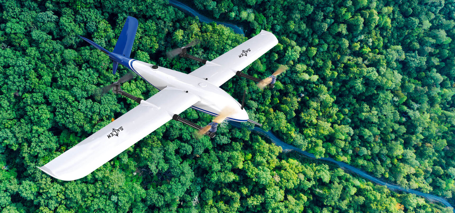 SS-VT03 Vertical Take-off& Landing Drone with Tilting Motor - 图片 3